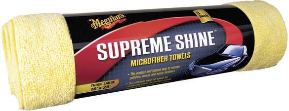 MEGUIAR´S Microfasertrockentuch Supreme Shine 3er Pack